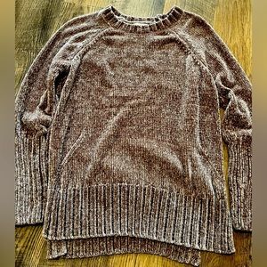 Pink Rose Medium Chenille Sweater